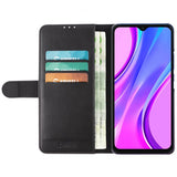 Krusell Xiaomi Redmi 9 Etui PhoneWallet Sort
