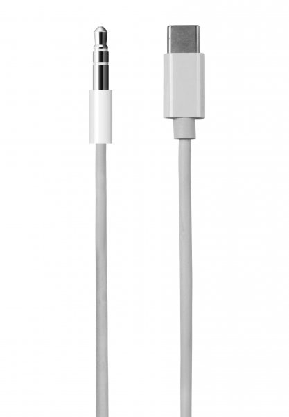 Vivanco Kabel Lydkabel USB-C til 3.5mm 1m Hvid