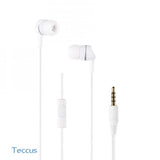 Vivanco Kablede Høretelefoner Stereo Earphones 3.5mm Hvid