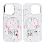 iPhone 15 Pro Cover Mønster MagSafe Roset