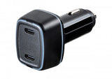 Vivanco Billader Super Fast PD Car Charger 54W Sort