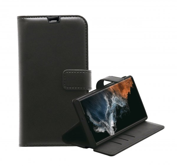 Vivanco Samsung Galaxy S23 Ultra Etui Classic Wallet Sort