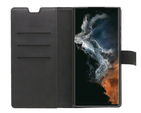 Vivanco Samsung Galaxy S23 Ultra Etui Classic Wallet Sort