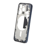 Mellemramme med smådele til iPhone 15 Pro - Blå Titan OEM