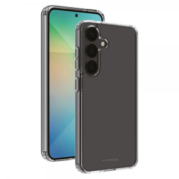 Vivanco Samsung Galaxy S25 Cover Crystal Clear Transparent
