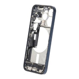 Mellemramme med smådele til iPhone 15 Pro - Blå Titan OEM