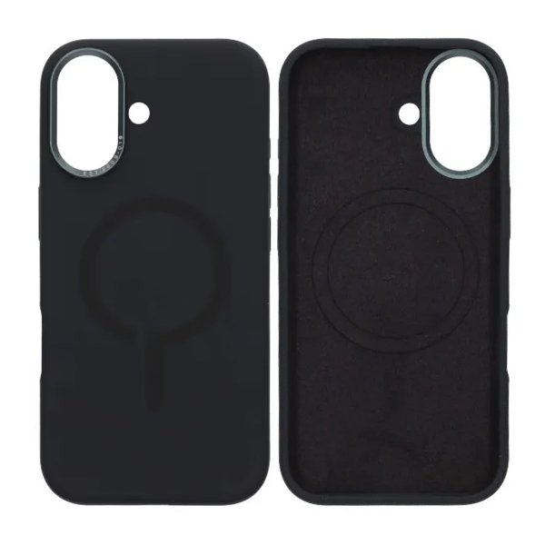 iPhone 17 Cover Kameralinsebeskytter Sort