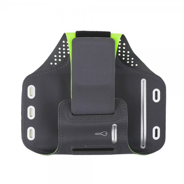 Gear Sportsarmbånd Premium Medium 5.5" Grå/Gul