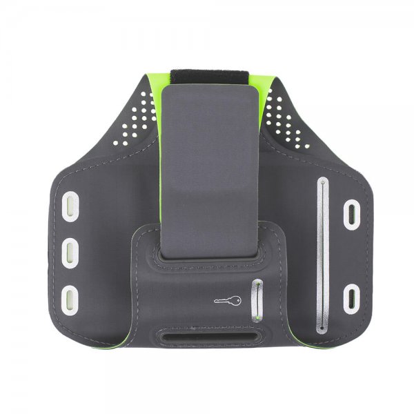 Gear Sportsarmbånd Premium Lille 5" Grå/Gul