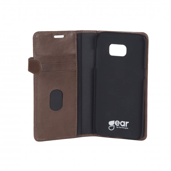 Buffalo Samsung Galaxy S7 Edge Cover 2i1 Magnet Case Brun