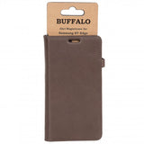 Buffalo Samsung Galaxy S7 Edge Cover 2i1 Magnet Case Brun