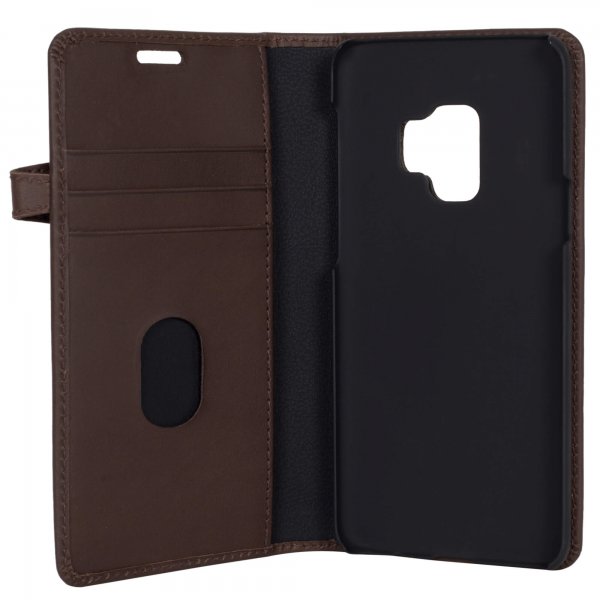 Buffalo Samsung Galaxy S9 Cover 2i1 Magnet Case Brun