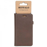 Buffalo Samsung Galaxy S9 Plus Etui 2i1 Magnetisk Cover Brun