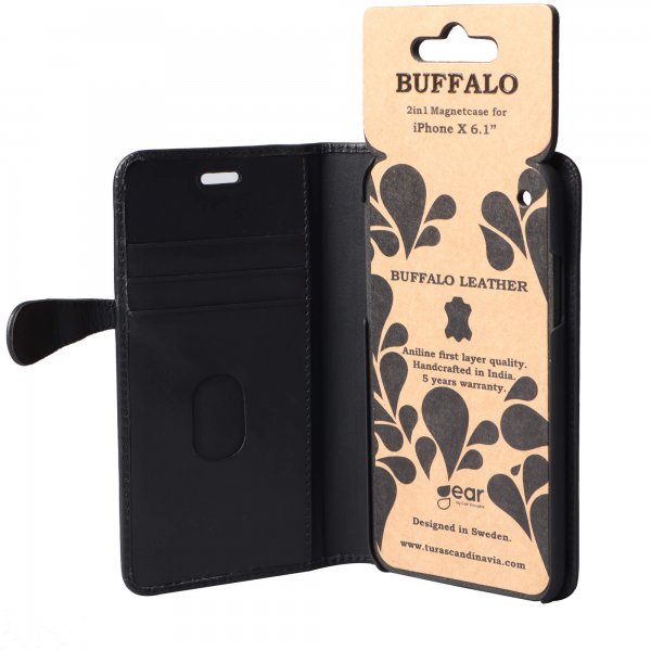 Buffalo iPhone Xr Cover 2in1 Magnet Case Sort