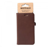 Buffalo iPhone Xr Cover 2i1 Magnet Case Brun