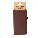 Buffalo iPhone Xs Max Etui 2i1 Magnet Etui Brun
