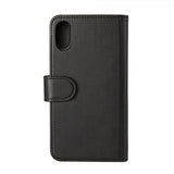 Gear iPhone Xs Max Cover 3 Kortlommer Aftagelig Skal Sort