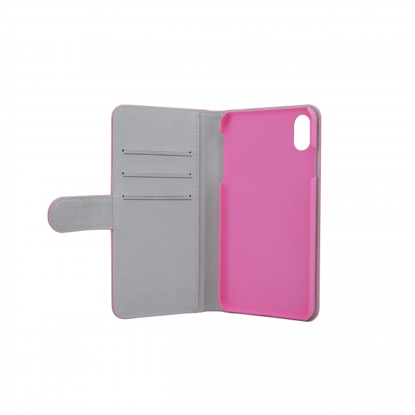 Gear iPhone Xs Max Cover 3 Kortlommer Rosa