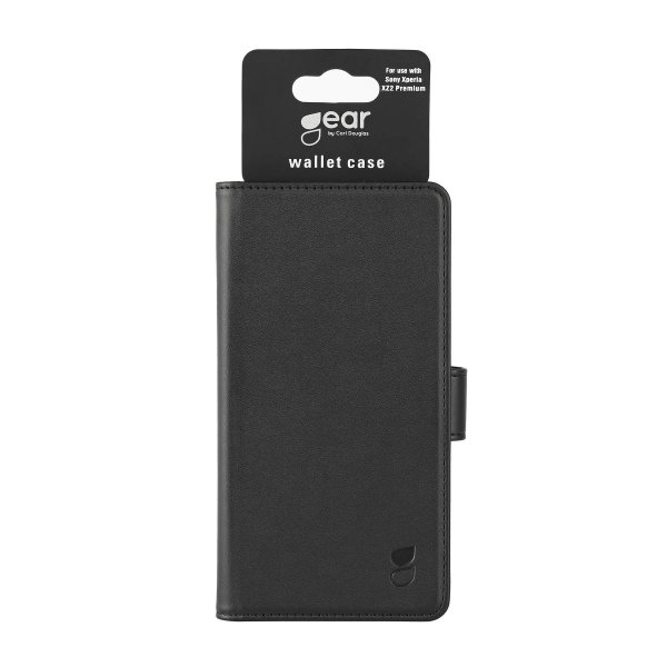 Gear Sony Xperia XZ2 Premium Cover 3 kortlommer Sort