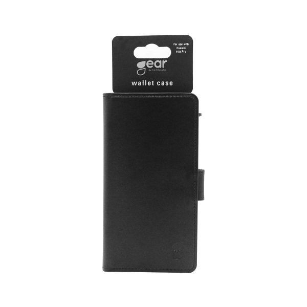 Gear Huawei P20 Pro Etui 3 Kortlommer Sort