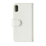 Gear iPhone X/Xs Cover 3 Kortlommer Hvid