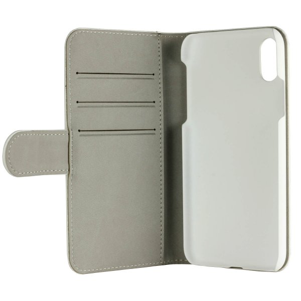 Gear iPhone X/Xs Cover 3 Kortlommer Hvid
