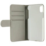 Gear iPhone X/Xs Cover 3 Kortlommer Hvid