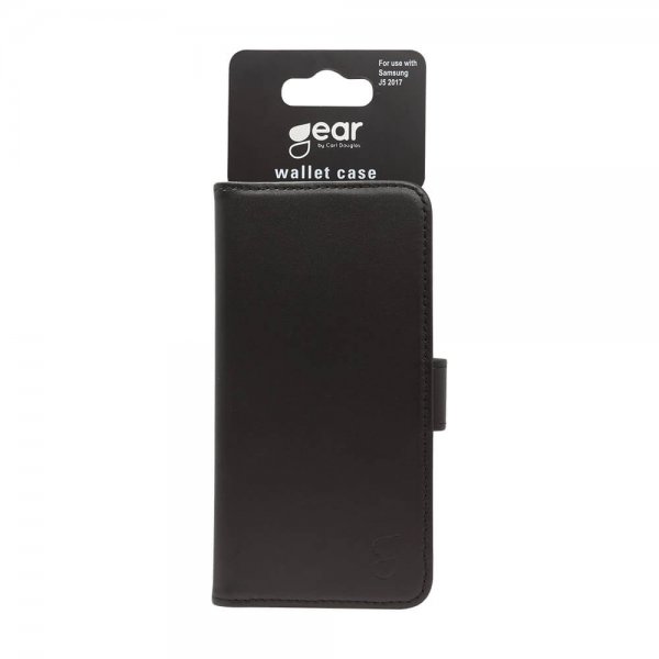 Gear Samsung Galaxy J5 2017 Cover 3 Kortpladser Sort