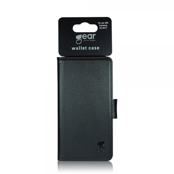 Gear Samsung Galaxy A3 2017 Cover 3 kortlommer Sort