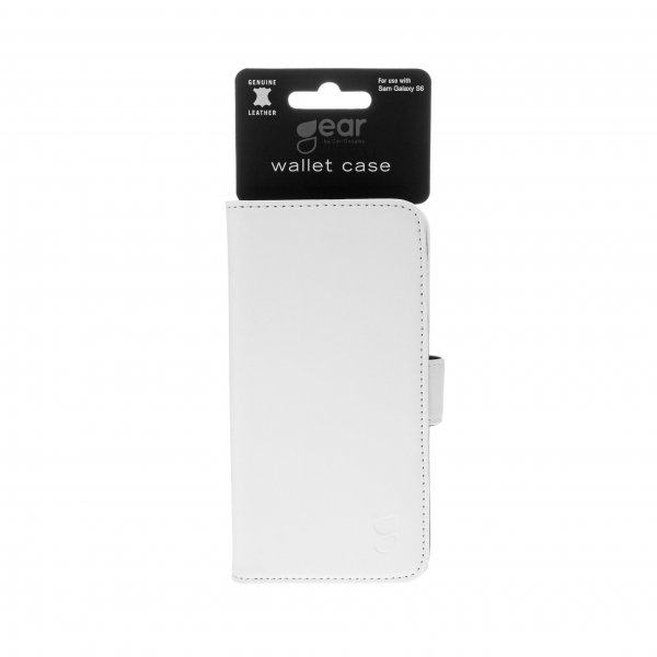 Gear Samsung Galaxy S6 Cover 2 Kortlommer Hvid