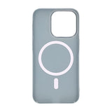 iPhone 15 Pro Cover TPU MagSafe Blank Blå