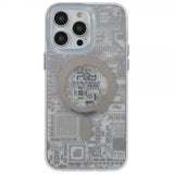 iPhone 14 Pro Max Cover PQY Geek Series MagSafe Sølv