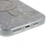 iPhone 14 Pro Max Cover PQY Geek Series MagSafe Sølv