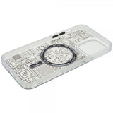 iPhone 14 Pro Max Cover PQY Geek Series MagSafe Sølv