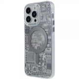 iPhone 14 Pro Max Cover PQY Geek Series MagSafe Sølv
