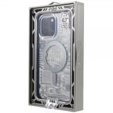 iPhone 14 Pro Max Cover PQY Geek Series MagSafe Sølv