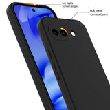 Google Pixel 10a Cover med Rem Silikone MagSafe Sort