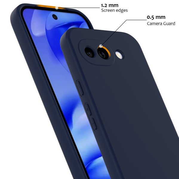 Google Pixel 10a Cover med Rem Silikone MagSafe Blå