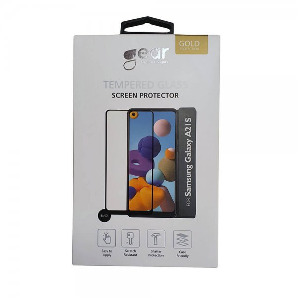 Gear Samsung Galaxy A21s Skærmbeskyttelse 2.5D