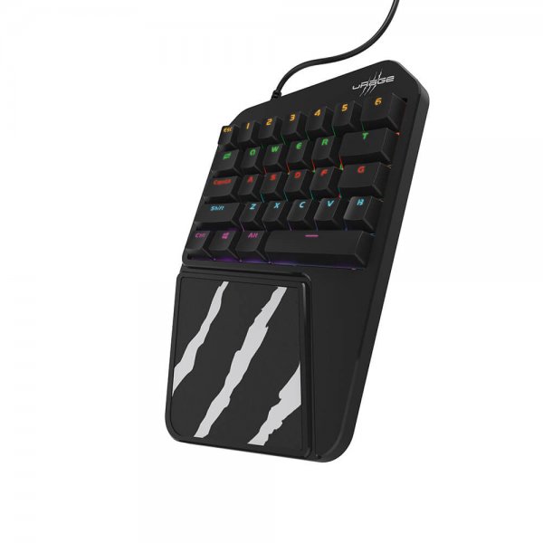 uRage Mobilt Enhånds Gaming Tastatur Exodus 410
