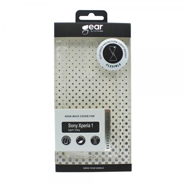 Gear Sony Xperia 1 Cover TPU Transparent