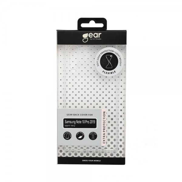 Gear Samsung Galaxy Note 10 Plus Cover TPU Transparent