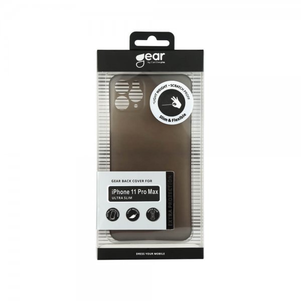 Gear iPhone 11 Pro Max Cover Ultra Slim Sort