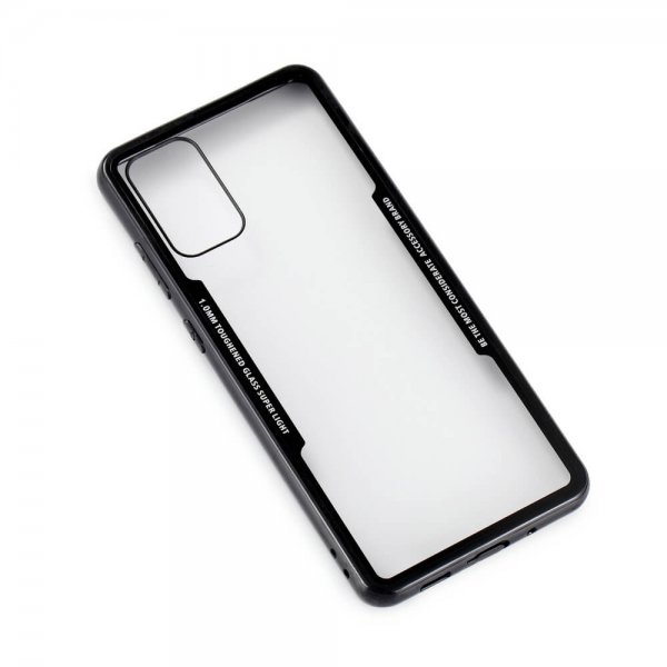 Gear Samsung Galaxy S20 Plus Cover Hærdet Glas Klar Sort
