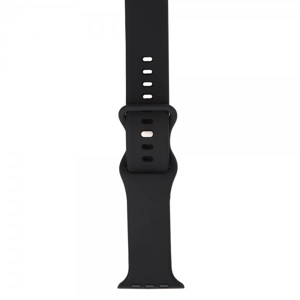 Gear Apple Watch 38/40/41/42mm Silikone Rem Sort