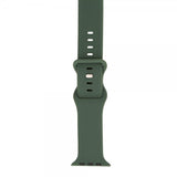 Gear Apple Watch 44/45/46mm/Apple Watch Ultra Armbånd Silikone Olivengrøn