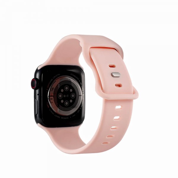 Gear Apple Watch 38/40/41/42mm Rem Silikone Rosa