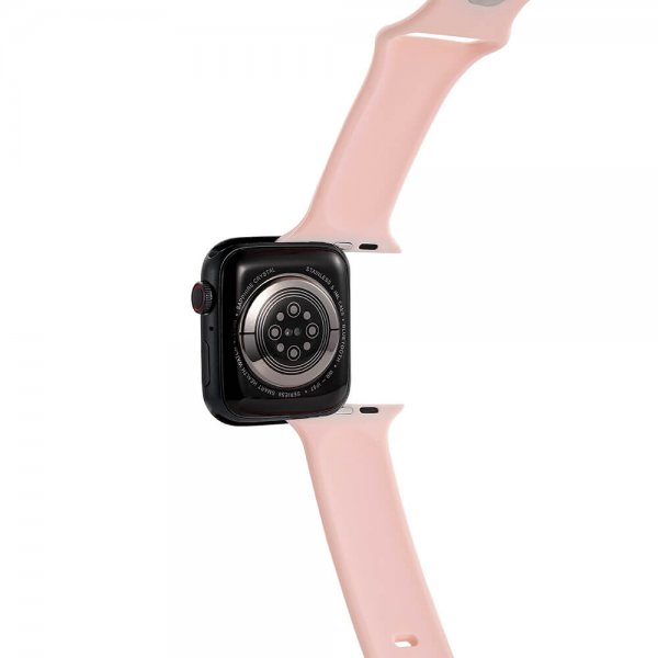 Gear Apple Watch 44/45/46mm/Apple Watch Ultra Silikonrem Rosa