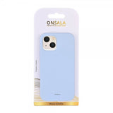 Onsala iPhone 12/iPhone 12 Pro Cover Silikone Lyseblå
