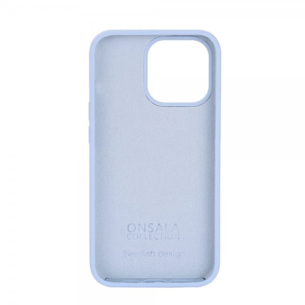 Onsala iPhone 13 Pro Silikone Cover Lyseblå